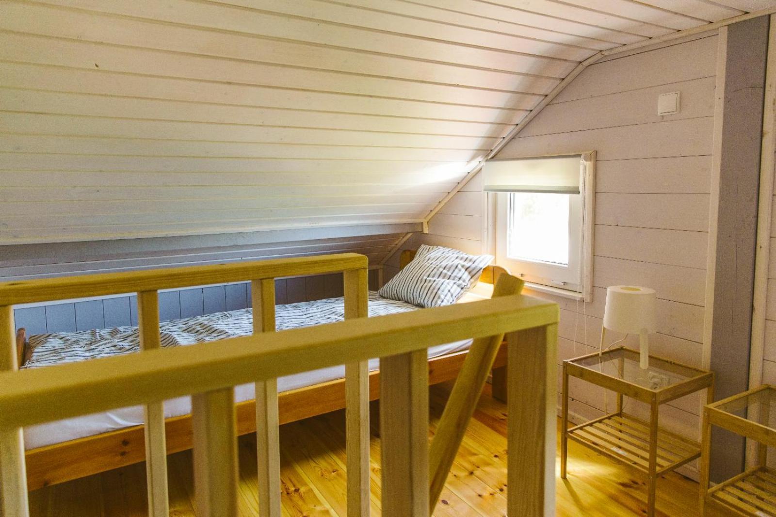 Surf Domki Habenda Z Sauna Ogrodowa Sarbsk エクステリア 写真
