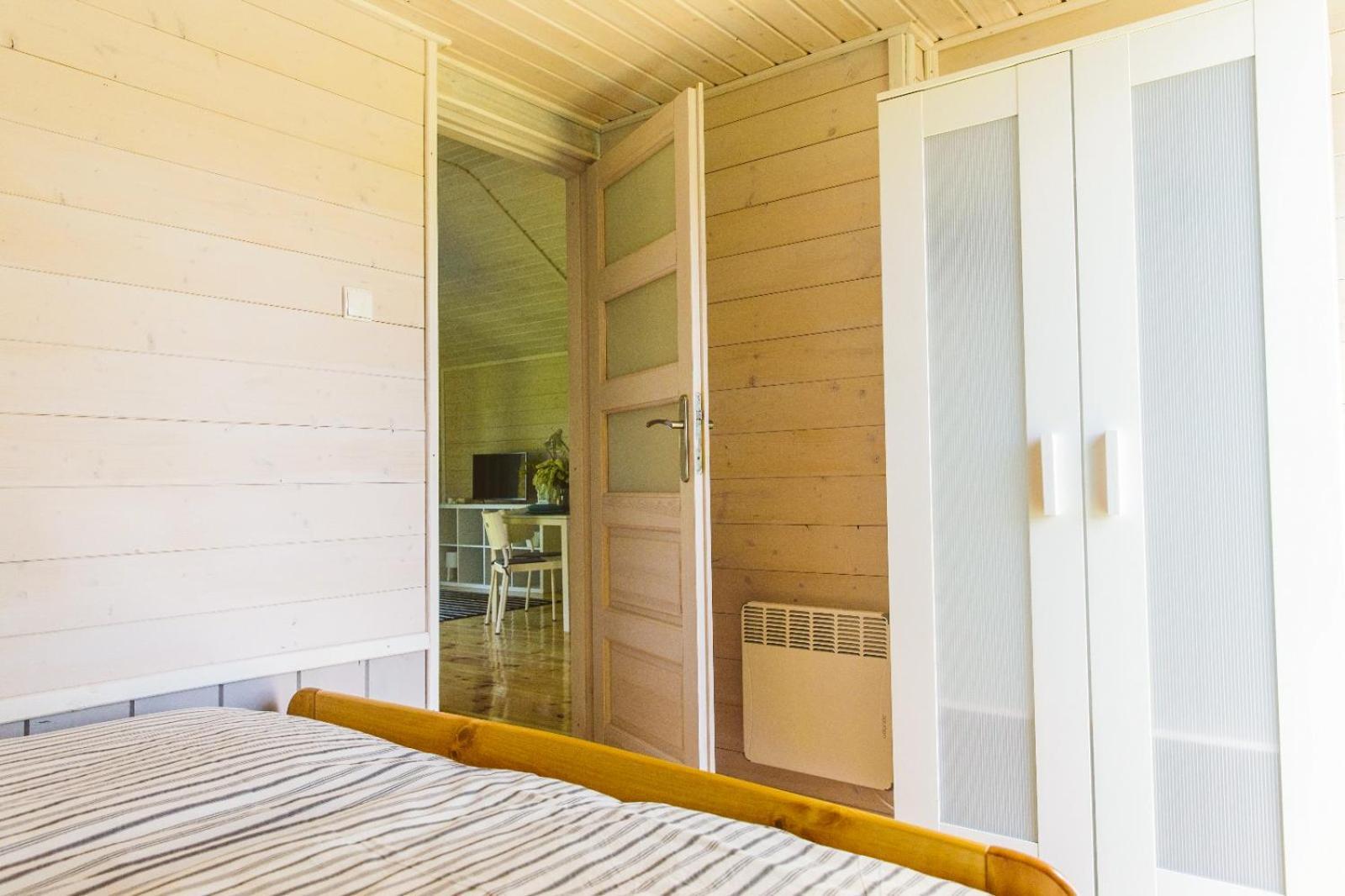 Surf Domki Habenda Z Sauna Ogrodowa Sarbsk エクステリア 写真