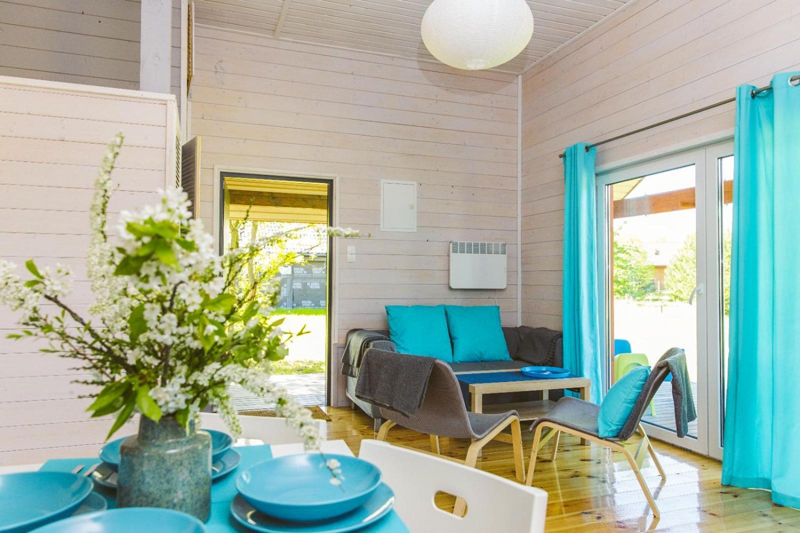 Surf Domki Habenda Z Sauna Ogrodowa Sarbsk エクステリア 写真