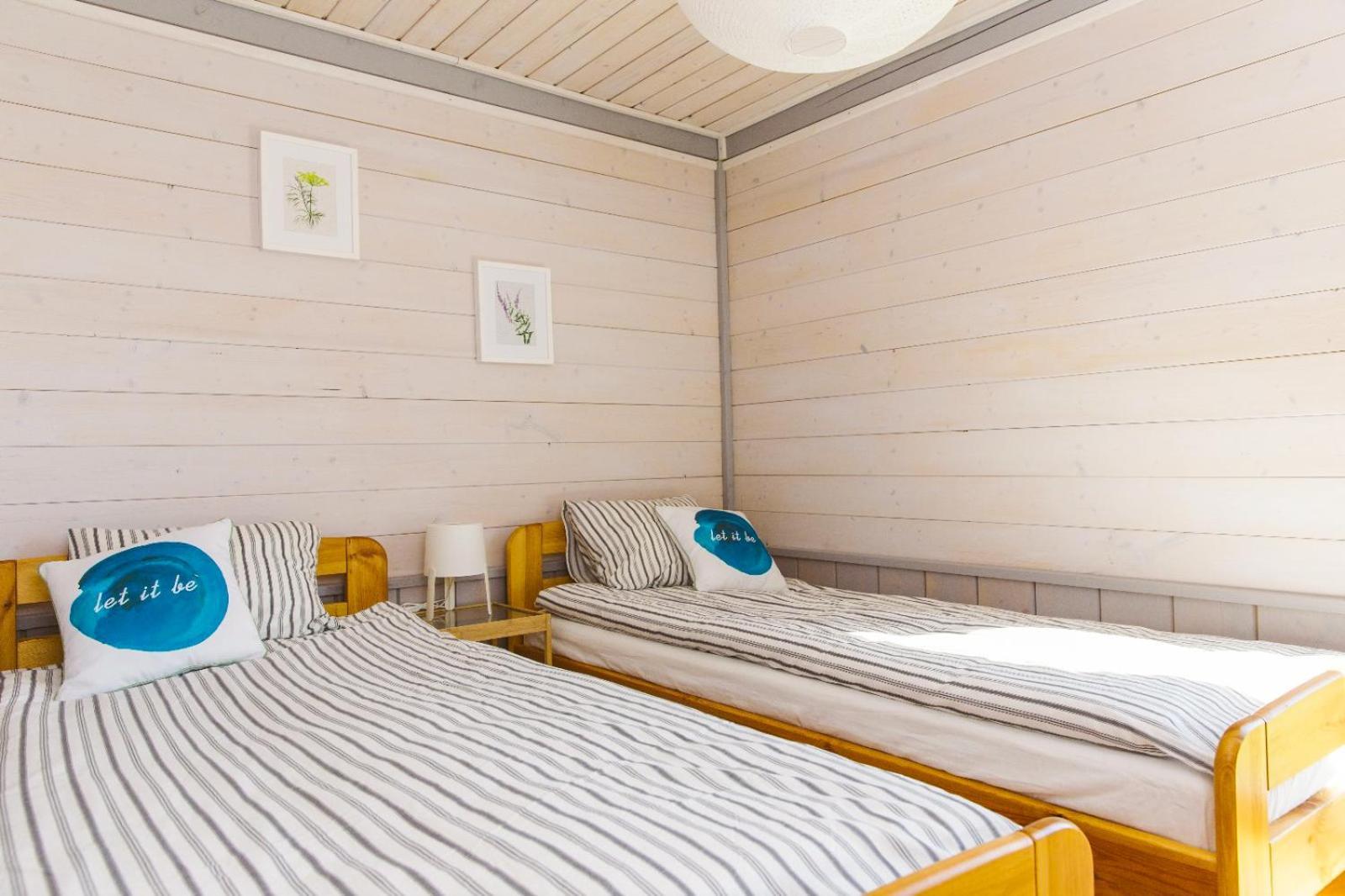 Surf Domki Habenda Z Sauna Ogrodowa Sarbsk エクステリア 写真