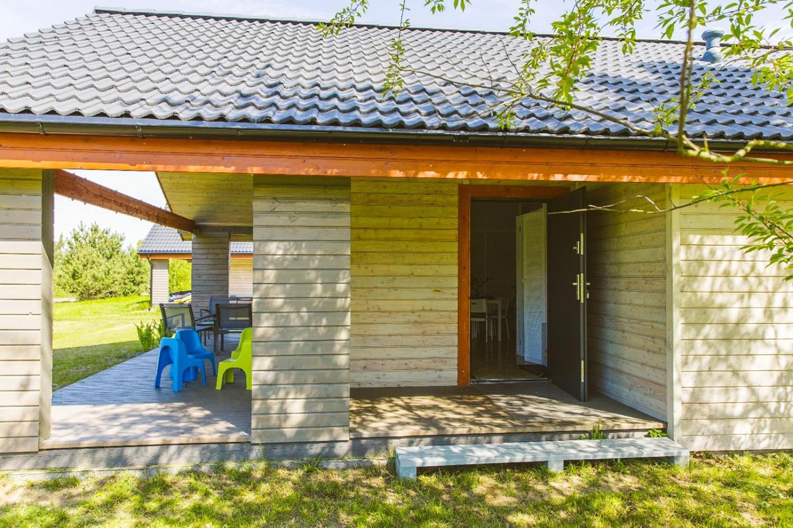 Surf Domki Habenda Z Sauna Ogrodowa Sarbsk エクステリア 写真